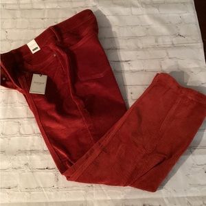 Judy Blue button fly corduroy jeans.